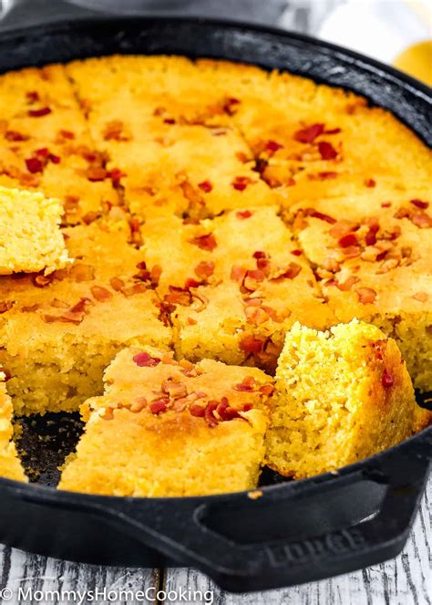 BEST Eggless Cornbread - Mommy's Home Cooking