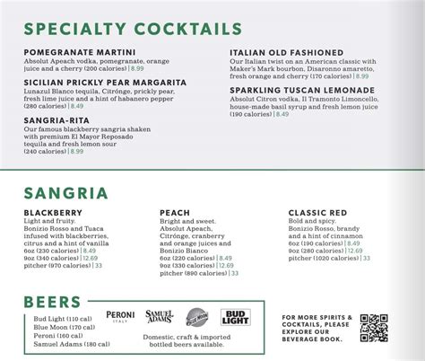 Carrabba's Italian Grill Menu With Prices (Updated: February 2024)