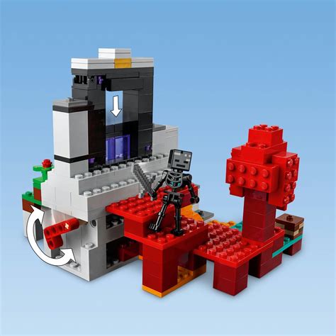LEGO Minecraft The Ruined Portal Building Toy 21172 India | Ubuy