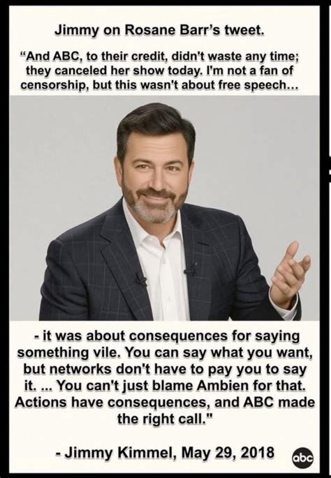 Fact Check: Did Jimmy Kimmel say ABC’s 2018 decision to fire Roseanne ...