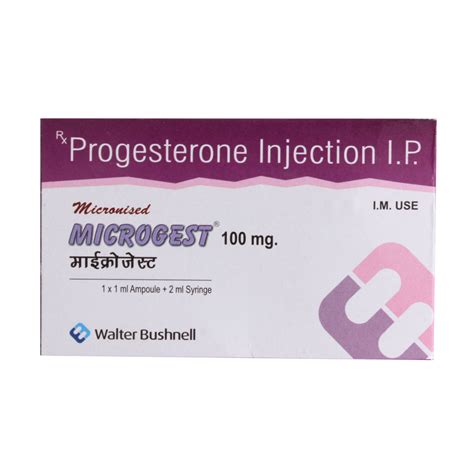 Microgest 100 mg Injection 2 ml Price, Uses, Side Effects, Composition ...