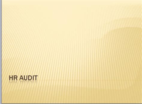 HR Audit - Notes - Human Resource Management - Studocu