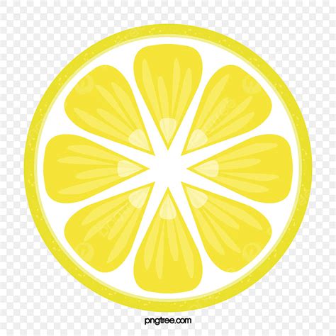 Lemon Slice PNG Picture, Lemon Slices, Lemon Clipart, Cartoon, Hand ...