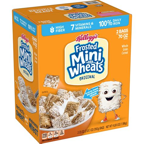 Kellogg's® Frosted Mini-Wheats® Bite Size cereal - SmartLabel™