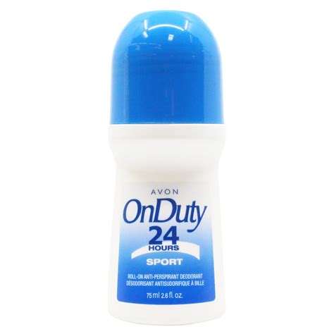 Buy Avon OnDuty Roll-On Antiperspirant Deodorant 24 Hours, Sport 2.6 fl ...