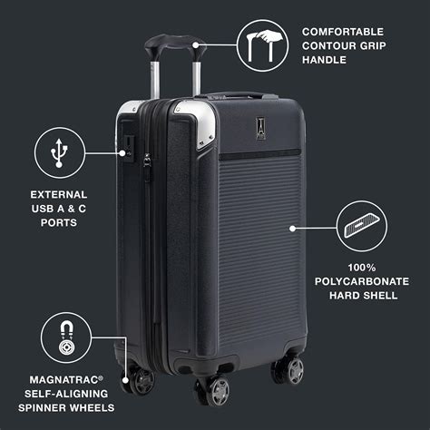Buy Travelpro Platinum Elite Hardside Expandable Spinner Wheel Luggage ...