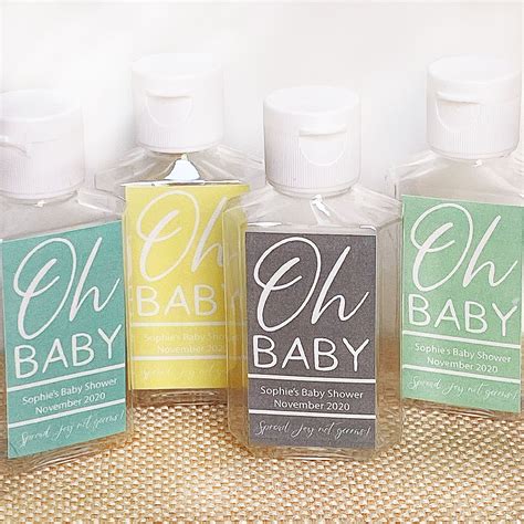 Personalized Gift Baby Shower Covid Hand Sanitizer Baby Shower Hand ...