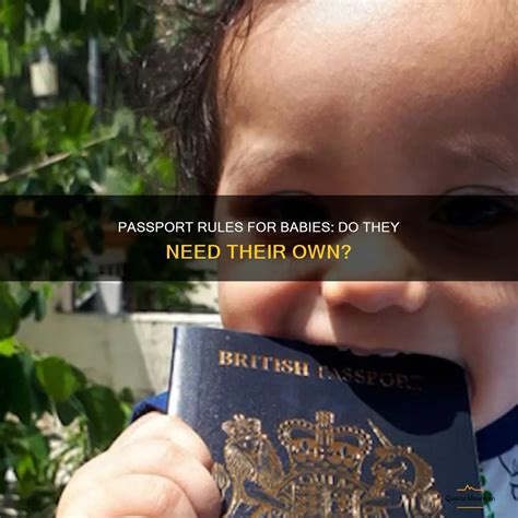 Passport Rules For Babies: Do They Need Their Own? | QuartzMountain
