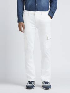 Pepe Jeans Straight Fit Men White Jeans - Buy Pepe Jeans Straight Fit ...