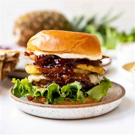 Hawaiian Teriyaki Pineapple Burgers - House of Nash Eats
