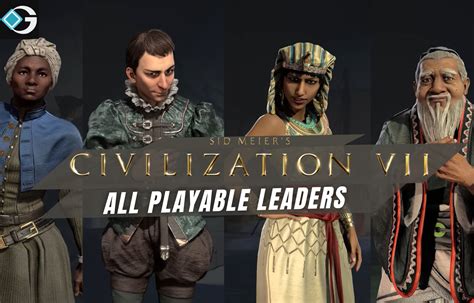 Civilization 7 - All Leaders - GameRiv