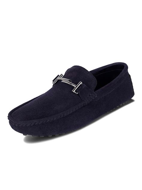 Buy Handmade Italian Suede Leather Penny Loafers - Louis Stitch