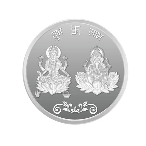 Laxmi Ganesh Ji Silver Coins 20 GM – lordsjewels