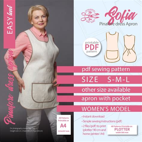 Image result for Ruffled Pinafore Apron Pattern