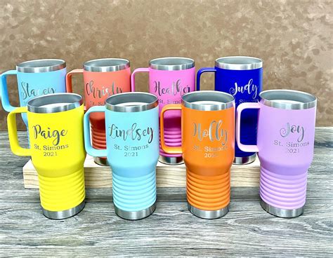 Personalized Travel Coffee Mugs
