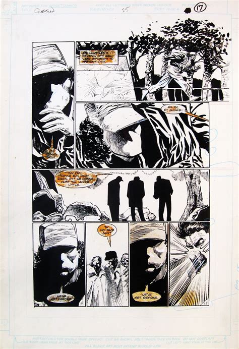 The Question Comic Character