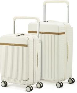 Assembly Luggage Hard-sided Cabin Trolley (45L) and Medium Checkin ...