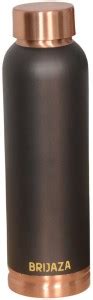 BRIJAZA Leakproof technology non-toxic wide mouth 100% pure copper ...