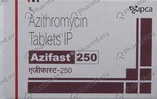 Azifast 250 MG Tablet (6): Uses, Side Effects, Price & Dosage | PharmEasy