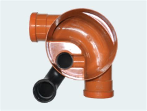 Plastic Piping Systems | Left Hand or Right Hand 90°Junction ( W/O Trap)