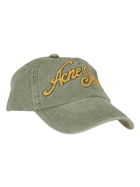 Acne Studios Hat In Sage Green | ModeSens