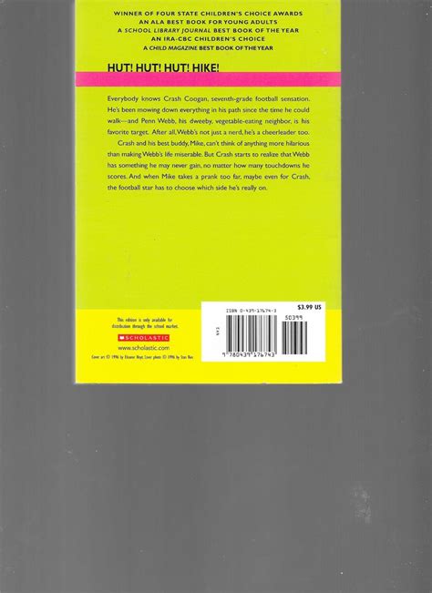 Crash by Jerry Spinelli: Very Good Soft cover (2000) 1st Edition ...