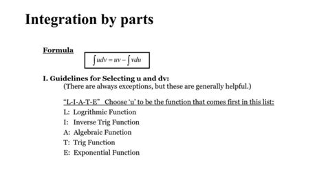 Image result for Methods of Integration