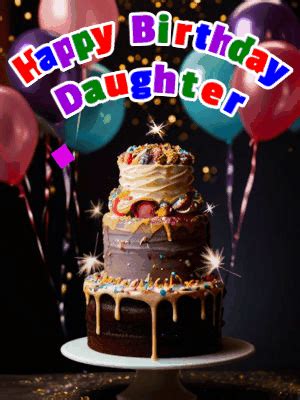 Happy Birthday Daughter GIF 27