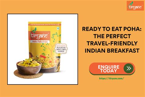 Ready to Eat Poha: The Perfect Travel-Friendly Indian Breakfast – Tiryanc