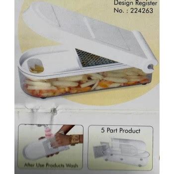 CHIPSER VEGETABLE & FRUIT CUTTER-Famous WITH FREE NOVA-BLADE PEELER ON ...