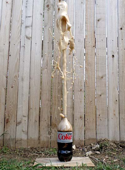 Exploding Diet Coke 的图像结果