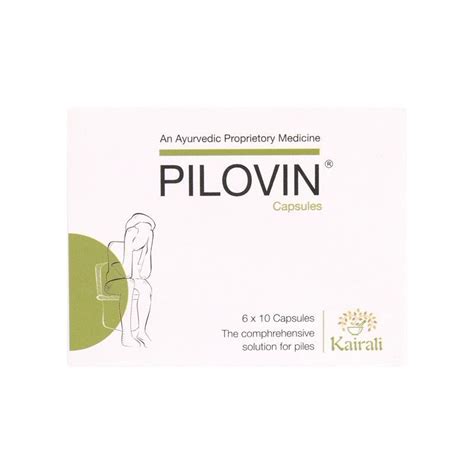 Best Ayurvedic Medicine for Piles or Hemorrhoids - Pilovin Capsules by ...