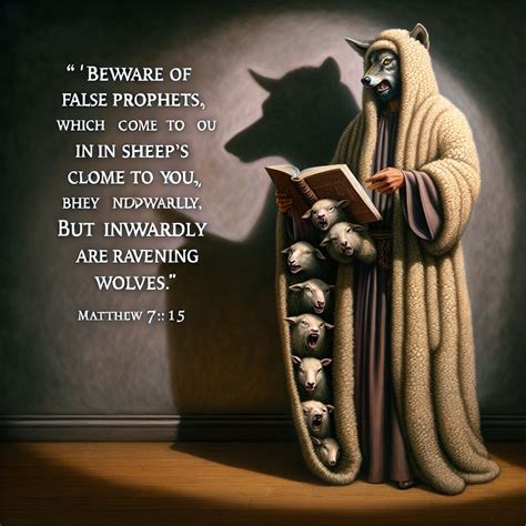 What does Matthew 7:15 mean? | Bible Art