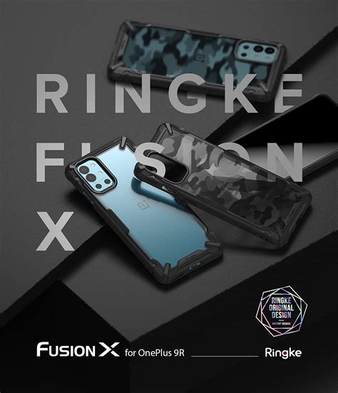 OnePlus 9R Back Cover Case | Fusion X Camo Black