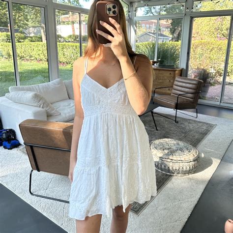 American Eagle Flowy Dress the cutest dress for... - Depop