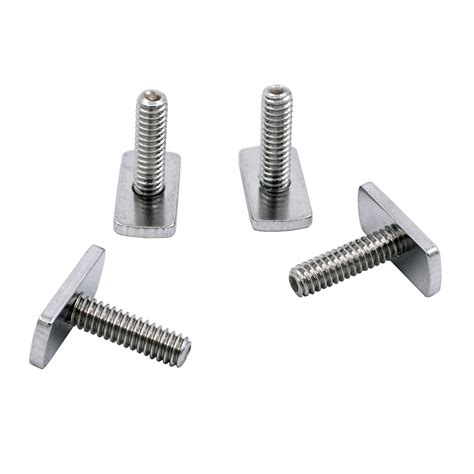 YYST 1/4 Inch - 20 Threads Kayak Rail/Track Screws & Track Nuts T Bolt ...
