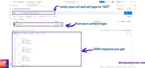 Create API Resource JSON Postman 的图像结果
