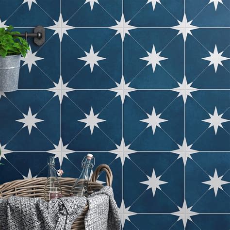 Blue and White Tiles | Blue and White Floor Tiles | Free Samples & Low ...