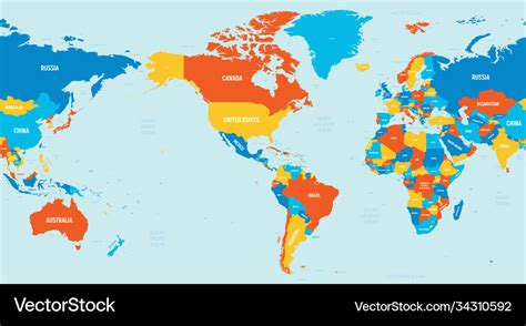World Map Color Countries 的图像结果