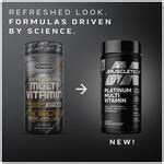 Buy MuscleTech Platinum Multivitamin Tablets - Dietary Supplement, For ...
