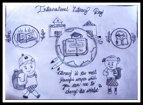 World Literacy Day 2023: 10 Prize Winning Drawing & Poster Making Ideas ...