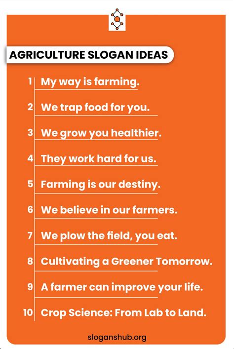 Agriculture Slogan Ideas | Agriculture slogans, Slogan, Agriculture business