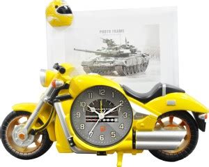 EZ Life Analog Yellow Clock Price in India - Buy EZ Life Analog Yellow ...