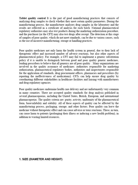 Image result for Tablet Quality Control