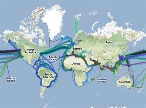Image result for Global Internet Cable Map