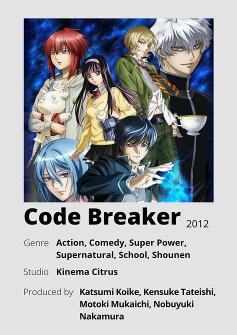 Image result for Code Breaker Anime Characters