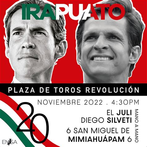 Mano a mano entre “El Juli” y Silveti para la tradicional corrida de La ...