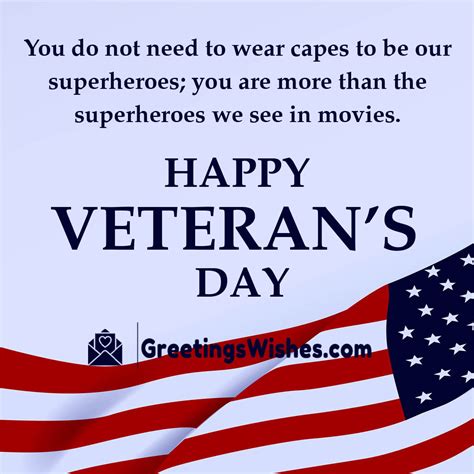 Veteran’s Day Wishes Messages (11 November) - Greetings Wishes