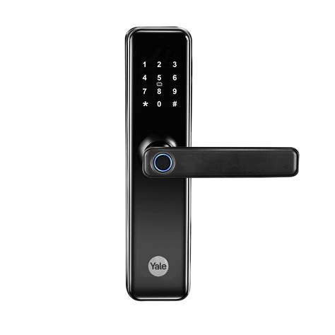 Yale YDME 50 NxT, Smart Door Lock with Biometric, Pincode, RFID Card ...