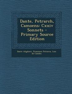 Dante, Petrarch, Camoens: Buy Dante, Petrarch, Camoens by Alighieri ...